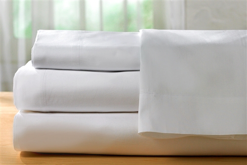 1 new white queen 60x80x12 percale deep pocket fitted  hotel bed sheet premium 