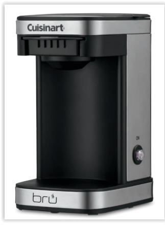 Cuisinart 1-Cup Stainless Steel Coffee Maker